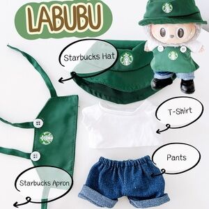 Labubu Starbucks Clothes Accessories